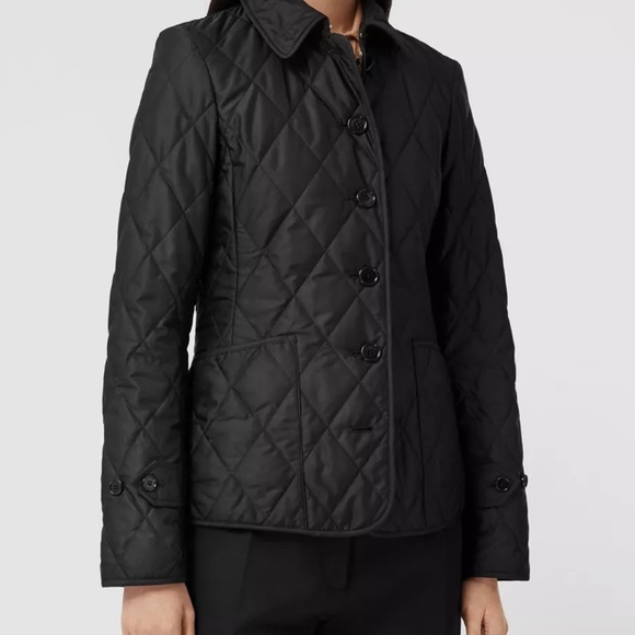 Burberry Quilted Diamond Jacket - Picture 2 of 4